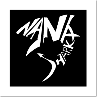 Nana Shark Posters and Art